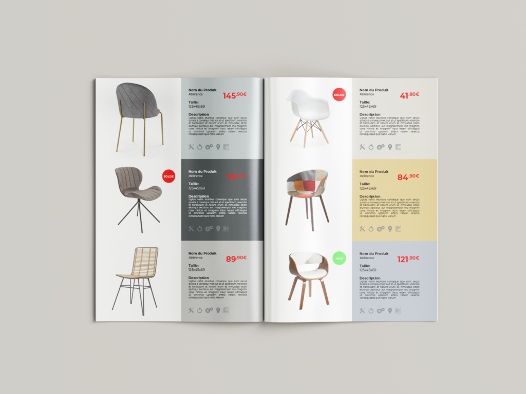 Free Thin Magazine Mockup 6